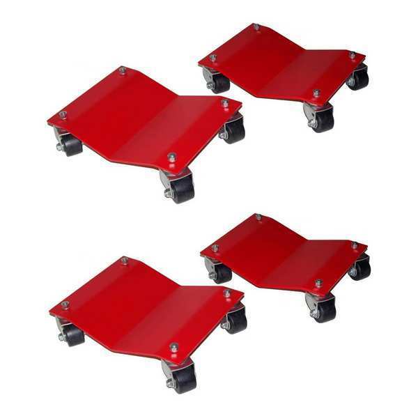 Auto Dolly Car Dollies, 12 x 16 In, 10,000 lb., PK4 M998035