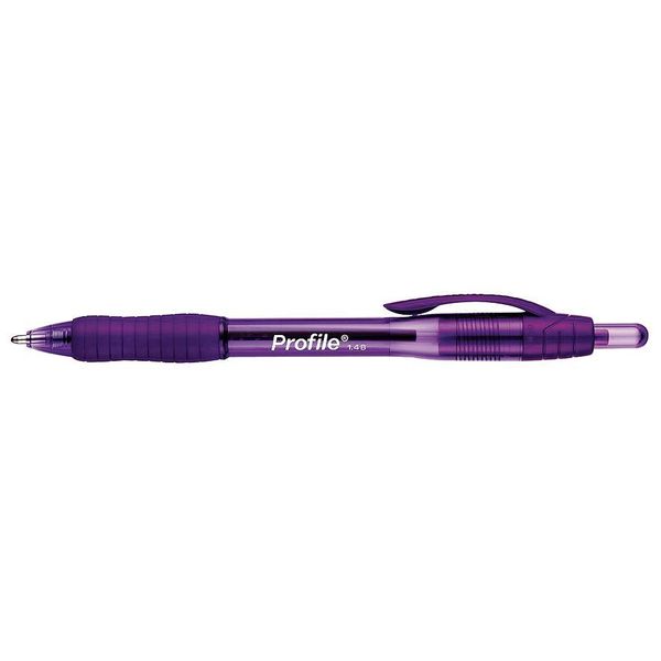 Papermate Flair Felt Tip Pen - Purple Custom Engraved 