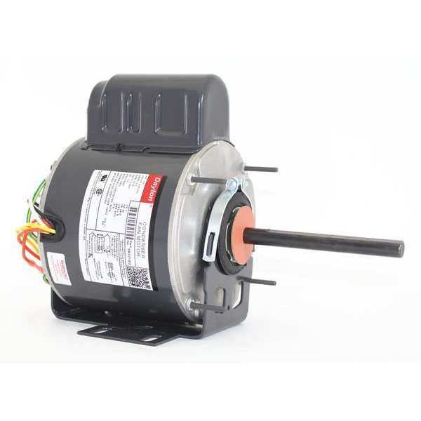 Dayton Condenser Fan Motor, 1/2 HP, 1075 rpm, 60Hz 3M221