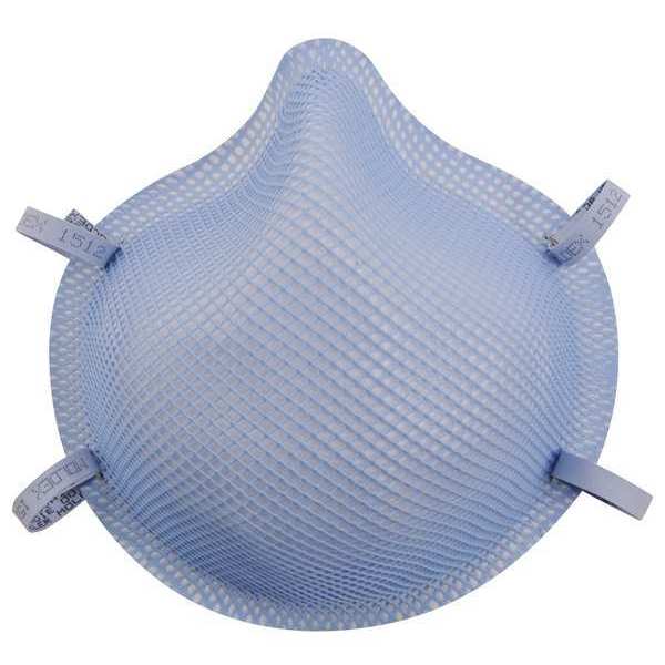 Moldex N95 Disposable Healthcare Respirator, M, Blue, PK20 1512