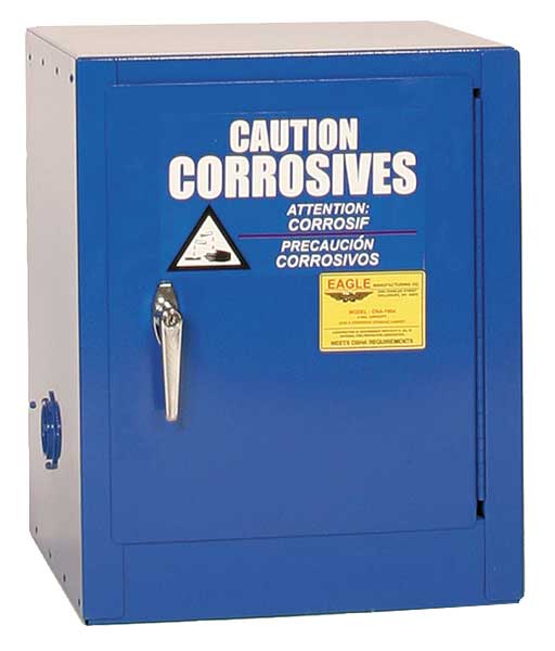 Eagle Mfg Corrosive Safety Cabinet, 17-1/2", W CRA1904X