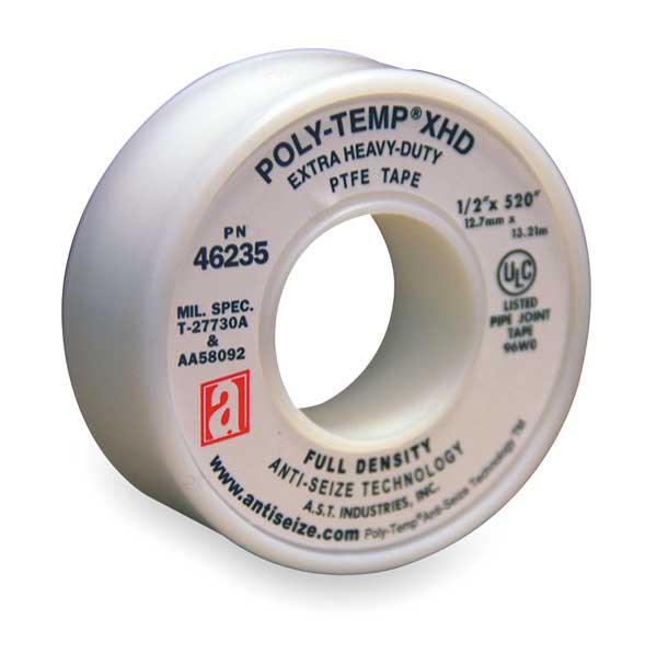 PTFE Pipe Thread Sealant Tape - 1/2 x 43 ft