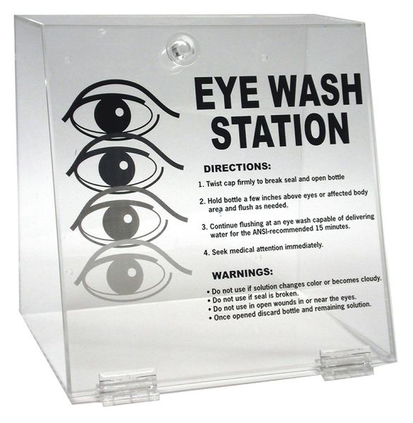 Brady Eyewash Station in Clear PD996E