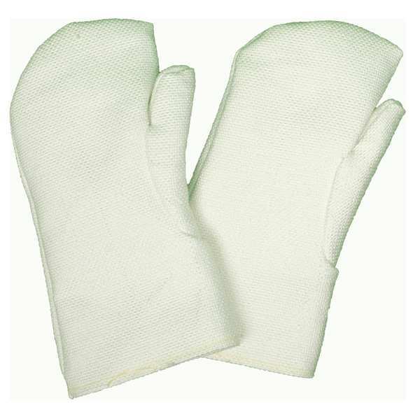 Zetex Heat Resistant Gloves, White, Zetex, PR 2100031
