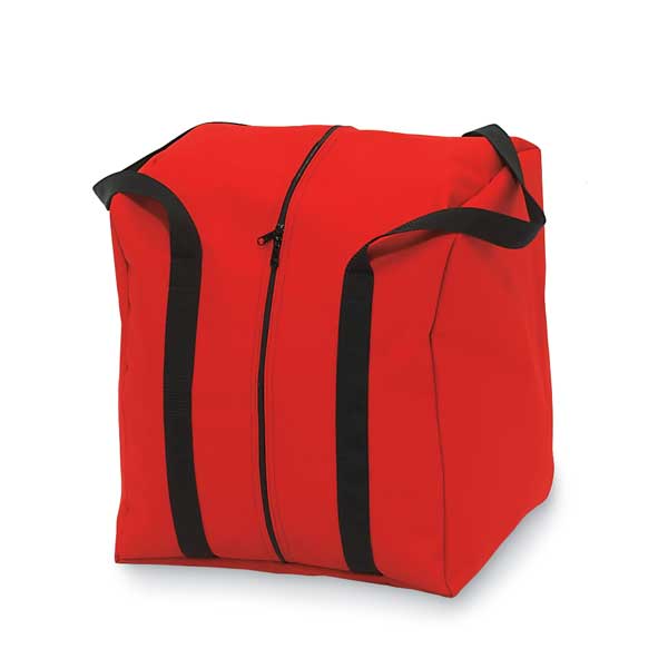 Zoro Select Bag/Tote, Step-In-Gear Bag, Red, 600 Denier Polyester 911-84861