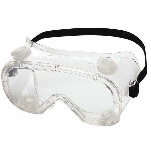 Sellstrom Impact Resistant Safety Goggles, Clear Anti-Fog Lens, 812 Series S81210