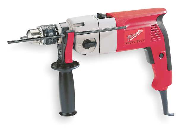 Milwaukee Tool 1/2" Pistol Grip Dual Torque Hammer Drill, 0-1350/0-2500 RPM w/Case 5378-21