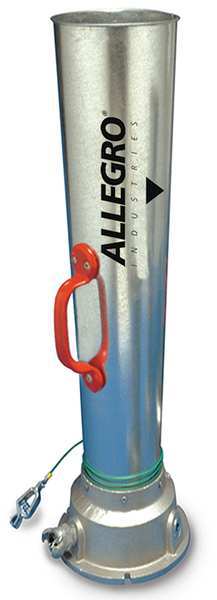 Allegro Industries Pneumatic Blower, Venturi, Steel 9518-03