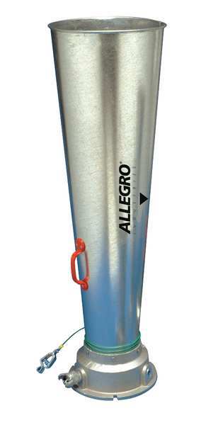 Allegro Industries Pneumatic Blower, Venturi, Steel 9518-06