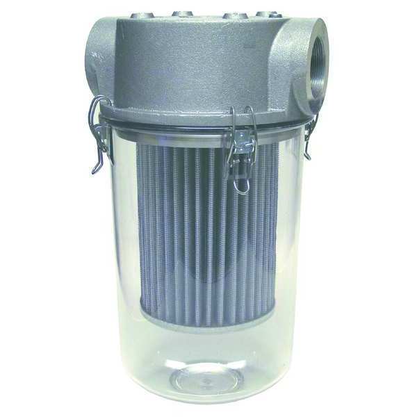 Solberg T-Style Inlet Filter, 2 In FNPT, 175 CFM ST-851/1-200C