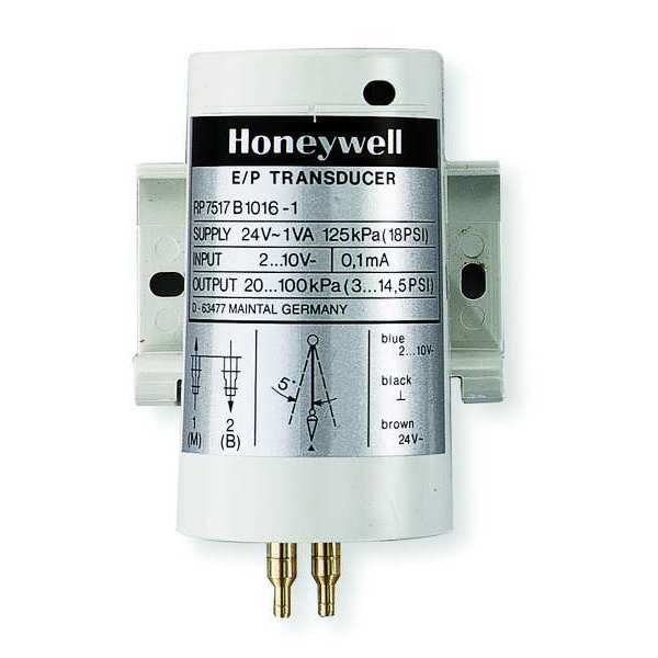 Honeywell Pneumatic Transducer, 2-10VDC, 0-18 psi RP7517B1016