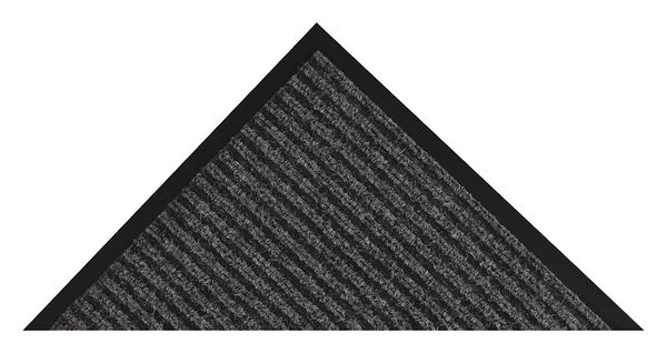 Notrax Entrance Mat, Charcoal, 4 ft. W x 20 ft. L 117S0420CH