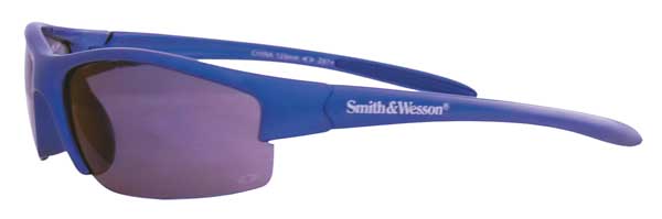 Smith & Wesson Safety Glasses, Blue Scratch-Resistant 21301
