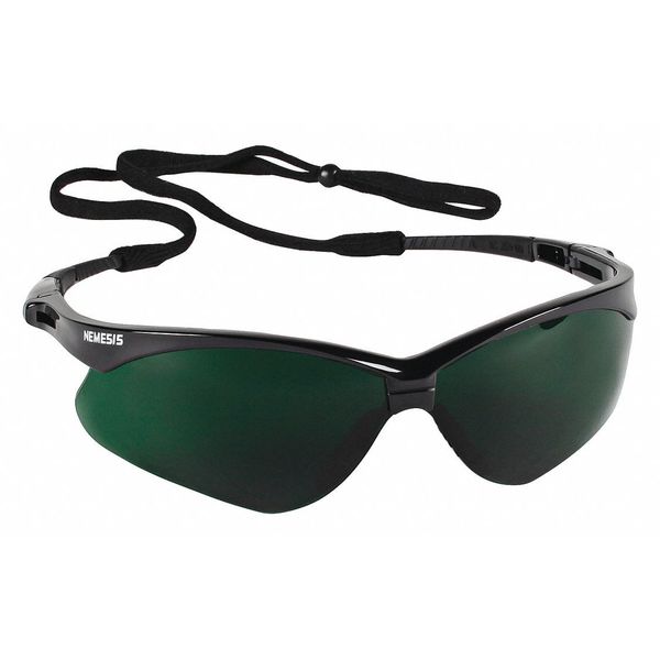 Kleenguard Safety Glasses, Green Anti-Scratch 25671