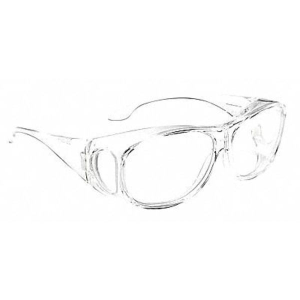 Guardian Safety Glasses, Clear Scratch Resistant 25G66HS