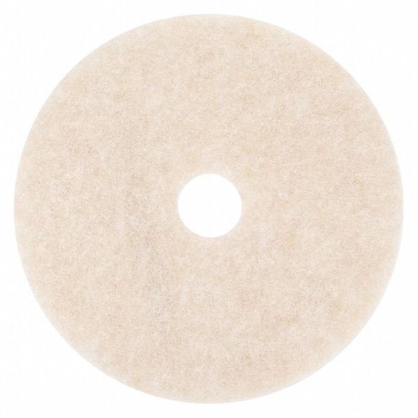 3M Burnishing Pad, 20 In, Peach, PK5 3200