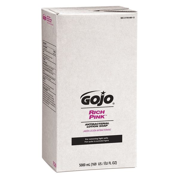 Gojo 5000 ml Liquid Hand Soap Refill Cartridge 7520-02