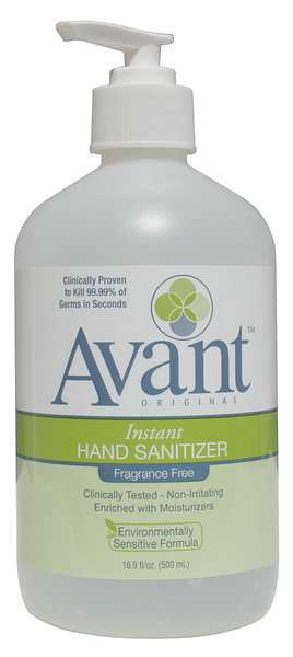 Avant Hand Sanitizer, Size 16 oz., Pump Bottle 12089-16-FF