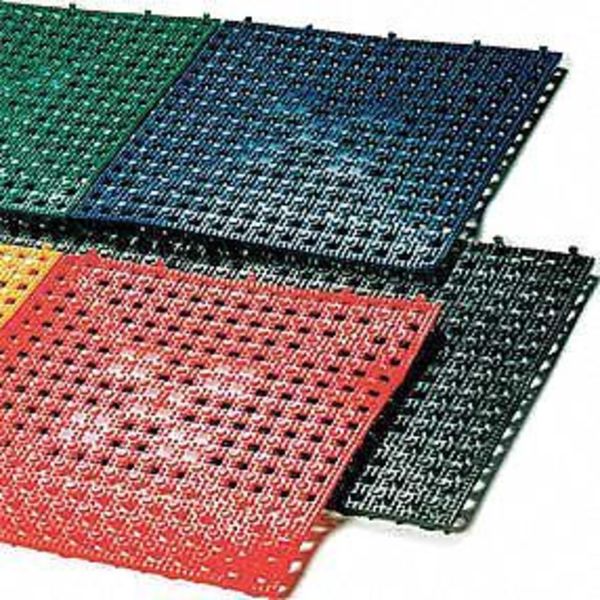 Condor Interlocking Drainage Mat 12" L, 9/16" 3VUJ7