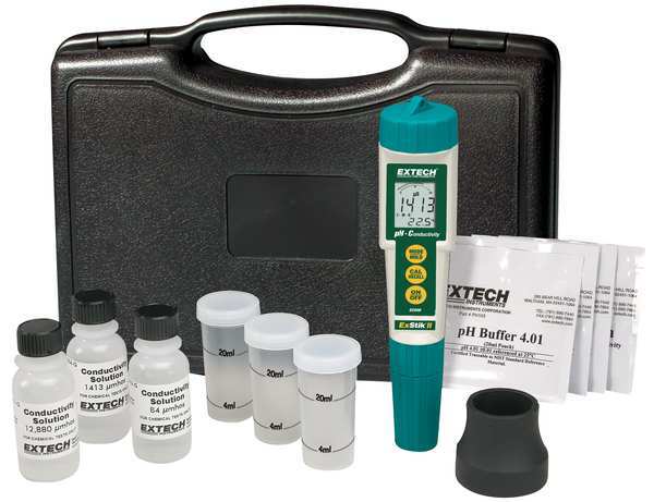 Extech pH/Conductivity Kit Waterproof EC510
