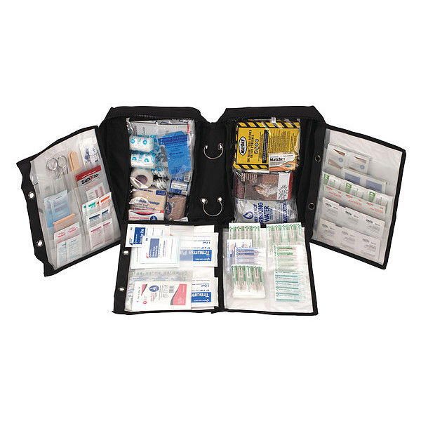 First Aid Only First Aid Survival Kit, Piece, Black FA-462