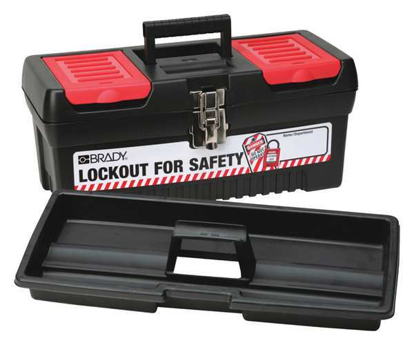 Brady Lockout Tool Box, Unfilled 105906