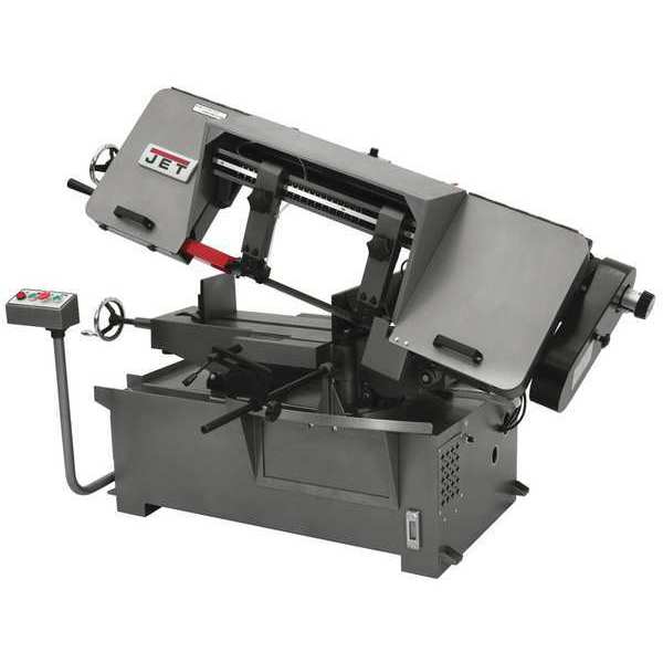 Jet Band Saw, 9" x 16" Rectangle, 10" Round, 10 in Square, 230/460V AC V, 2 hp HP 414475