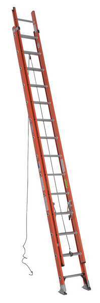 Werner 28ft Type IA Fiberglass Extension Ladder D6228-2