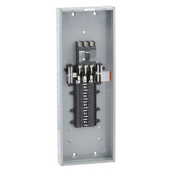 Square D Load Center, QO, 30 Spaces, 150A, 120/240V AC, Convertible Main Circuit Breaker, 3 Phase QO330MQ150