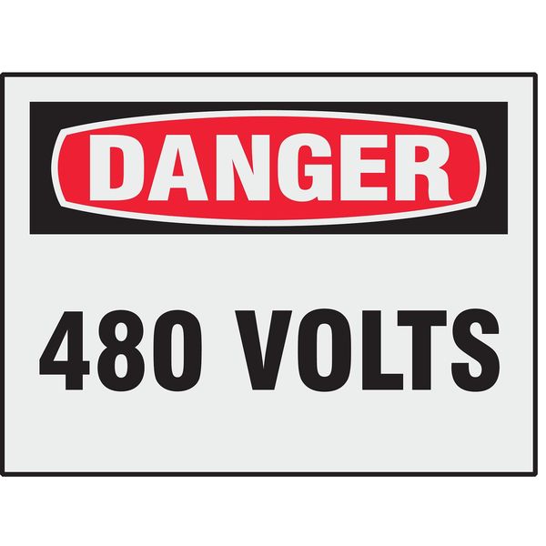 Brady Danger Label, Electrical Hazard, PK8, 21000LS 21000LS