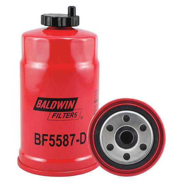 Baldwin Filters Secondary Fuel Filter with Drain BF5587-D