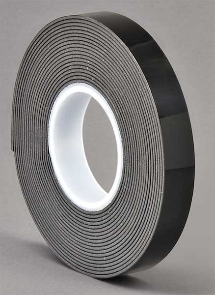 3M 3M 4949 VHB Tape 0.75" x 5yd, Black, 45 mil 4949