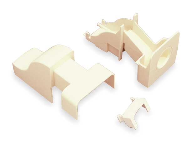Legrand Drop Ceiling Connector, Ivory, PVC, Ends PN10F86V