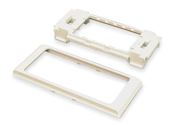 Legrand Twin Cover Device Bracket, White 40N2F31WH