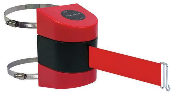 Tensabarrier Belt Barrier, Red, Belt Color Red 897-15-C-21-NO-R5X-A