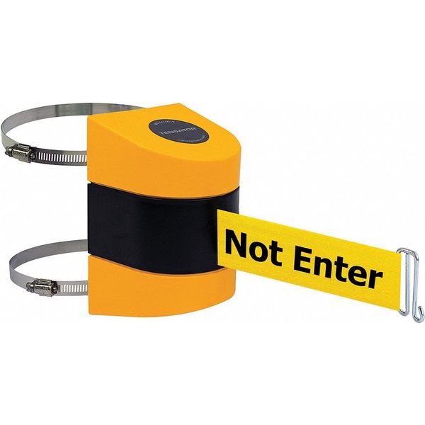 Tensabarrier Belt Barrier, Yellow, Belt Color Yellow 897-24-C-35-NO-YAX-A