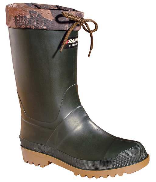 Baffin Knee Boots, Size 10, 14" H, Forest, Plain, PR 8592-0000-173