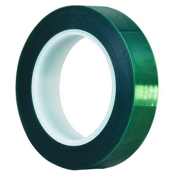 Tapecase Masking Tape, Green, 1/2 In. x 72 Yd. 15C568