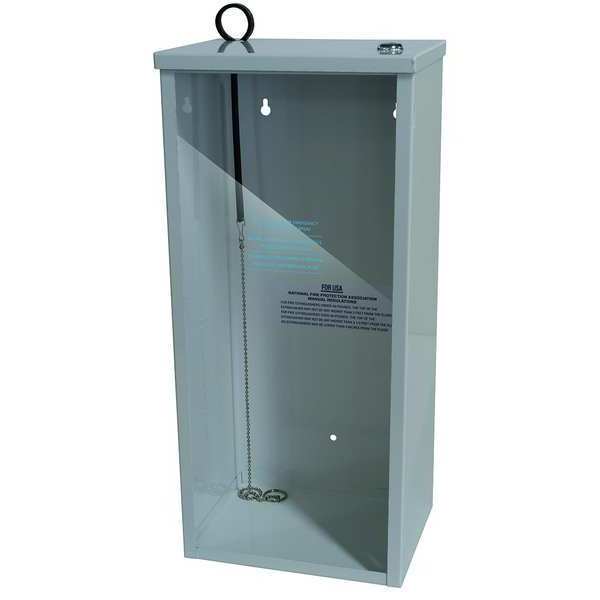 Zoro Select Fire Extinguisher Cabinet, Surface Mount, 30 3/8 in Height, 20 lb 3ZV12