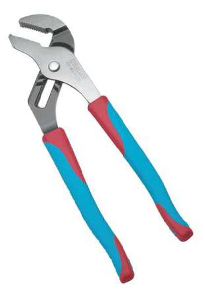 Channellock 10 in Code Blue Straight Jaw Tongue and Groove Plier, Serrated 430CB