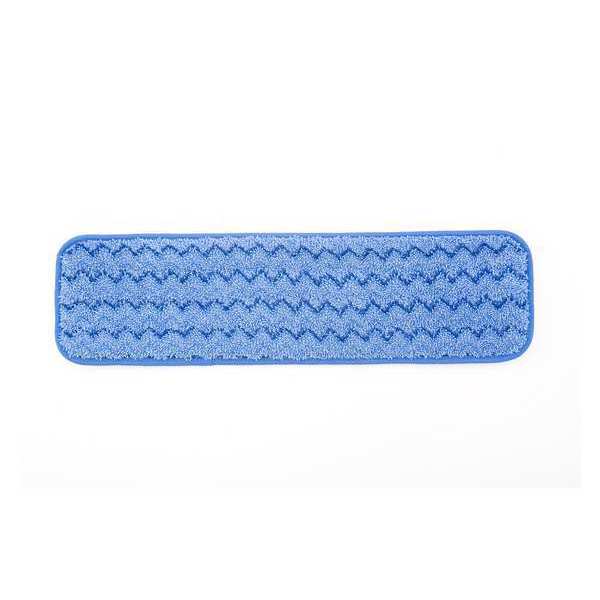 Rubbermaid Commercial 18" Quick Change Mop Pad, Blue, No Handle FGQ41000BL00