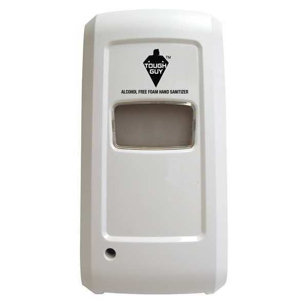 Tough Guy Hand Sanitizer Dispenser, 1000mL, White 3CEX7