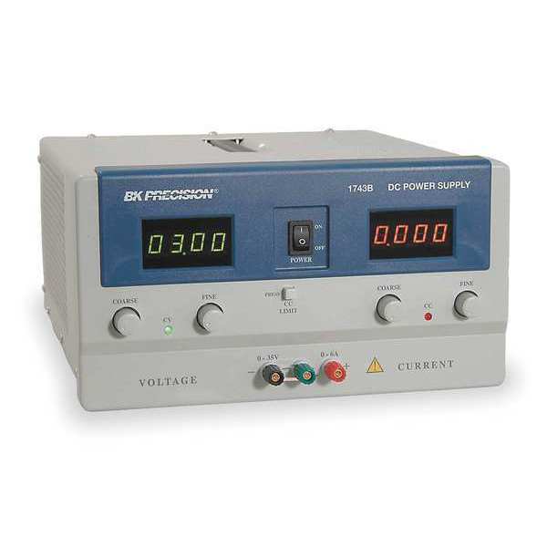 B&K Precision Power Supply, 0-35 Vdc 1743B