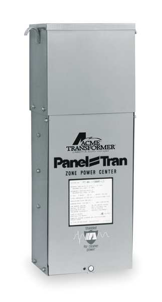 Acme Electric Panel-Tran Zone Power Center, 5 kVA, NEMA 3R, 115°C, 120/240V AC, 480V AC PT061150005LS