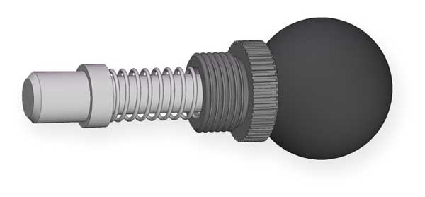 Innovative Components Pop Pin Weld On Barrel, 1/2" Tip Dia., 0.560"L, Ball Knob GI1/2S1.5-B--B3