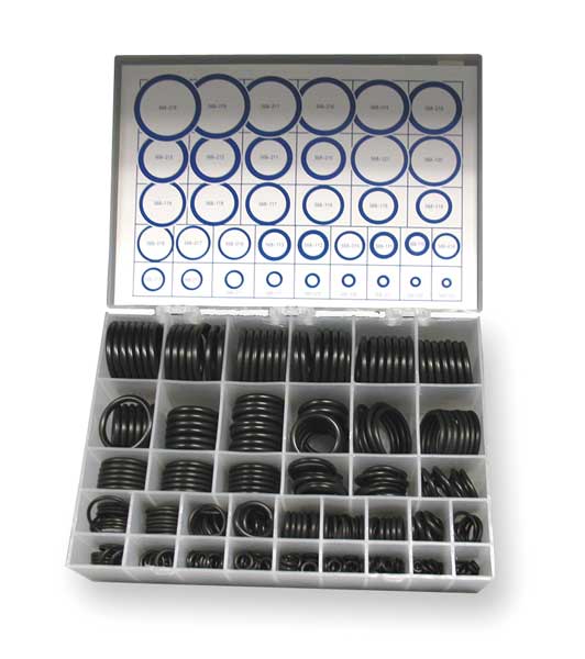 Zoro Select O-Ring Asst, Buna, 436 Pcs, 36 Szs 3CWA4