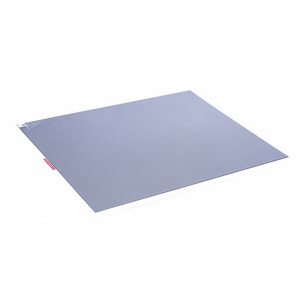 Crown Matting Technologies Disposable Tacky Mat with Frame, Gray WC 3125SG
