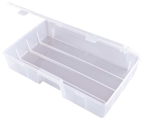 Flambeau Storage Box with 1 compartments, Plastic, 3 3/16 in H x 8-7/8 in W T7000