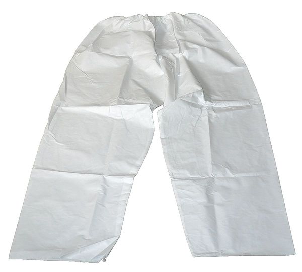 Condor Disposable Pants , S/M , White , Elastic Waist 30C559