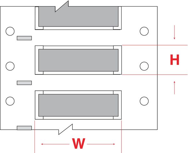 Brady Write On Gray Wire Marker Sleeves, PermaSleeve(R) Polyolefin, PS-375-2-GY-S PS-375-2-GY-S